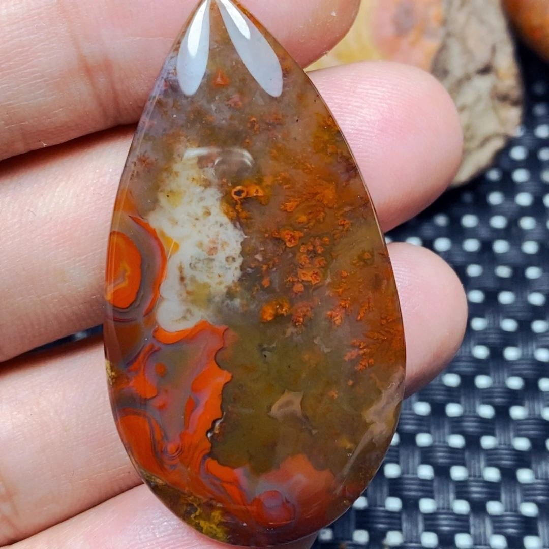 未镶嵌吊坠(不含链)玛瑙/玉髓。*。