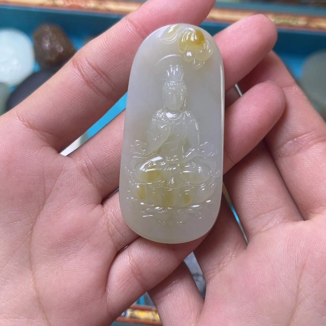 和田玉挂件未镶嵌