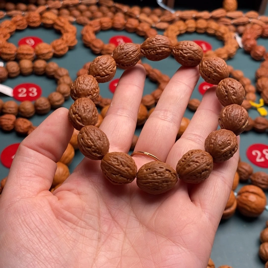文玩核桃手串15尺寸山枣