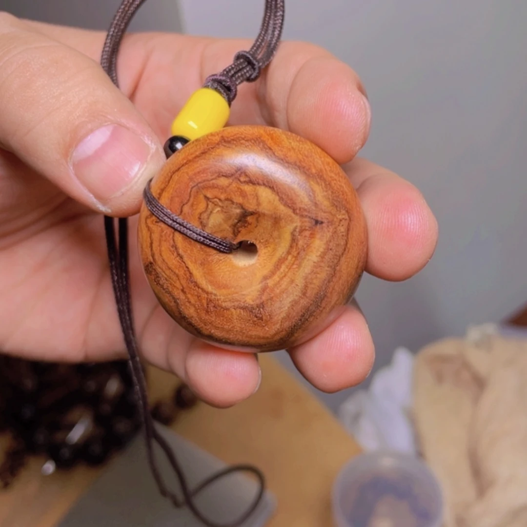 【闪购商品】黄花梨/降香黄檀手串/手链海南黄花梨平安扣