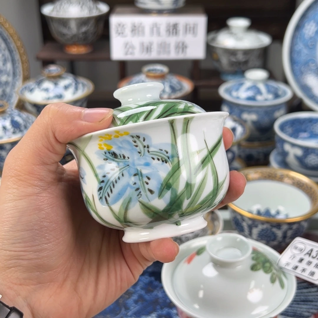 风***来景德镇手工手绘陶瓷