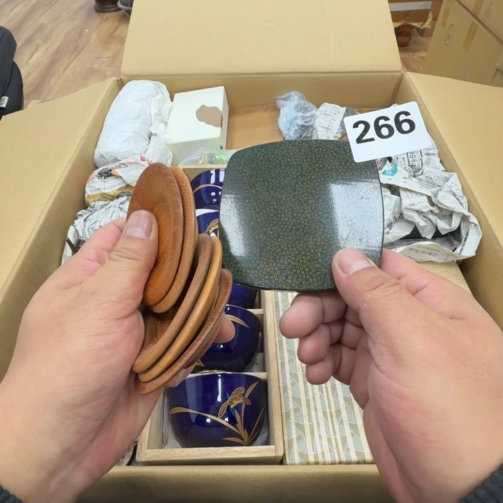 瓷片工艺品摆件瓷器摆件正能量