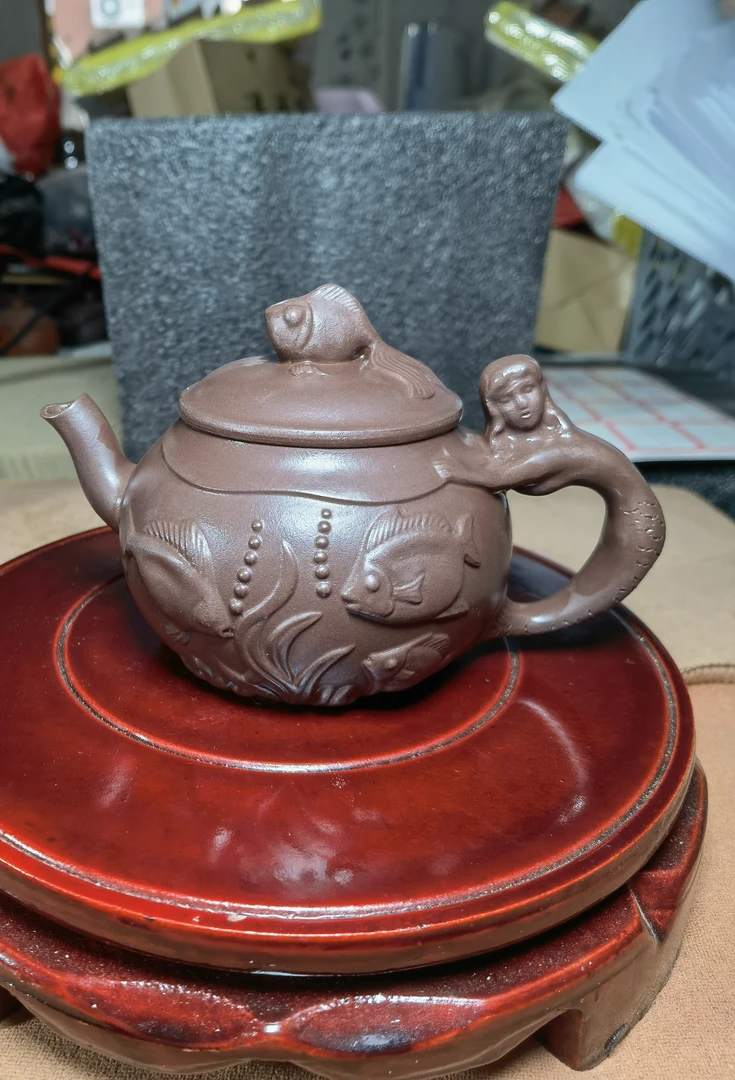 美人鱼壶（H0258）