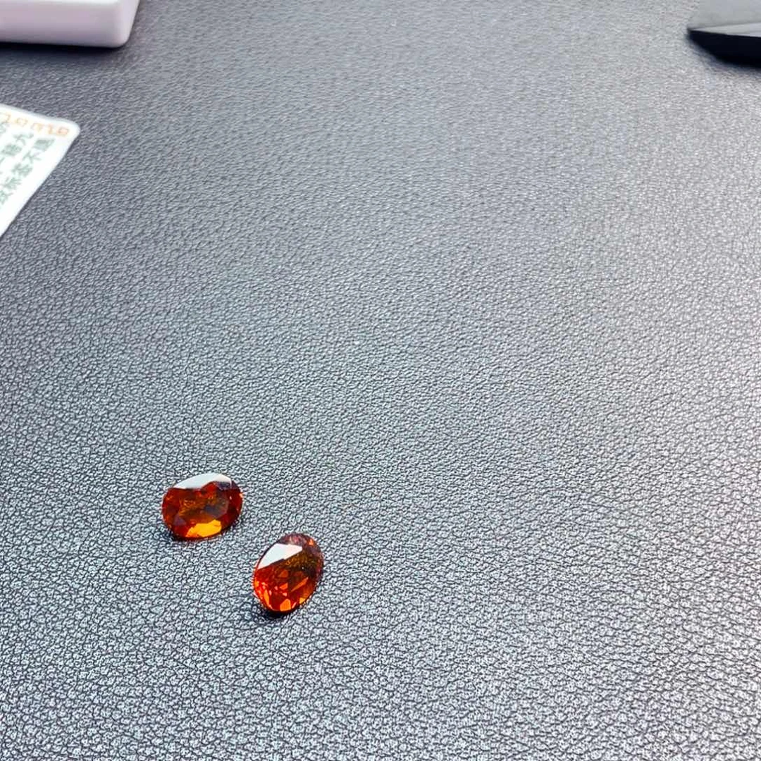 黄晶珠宝半成品未镶嵌不退不换