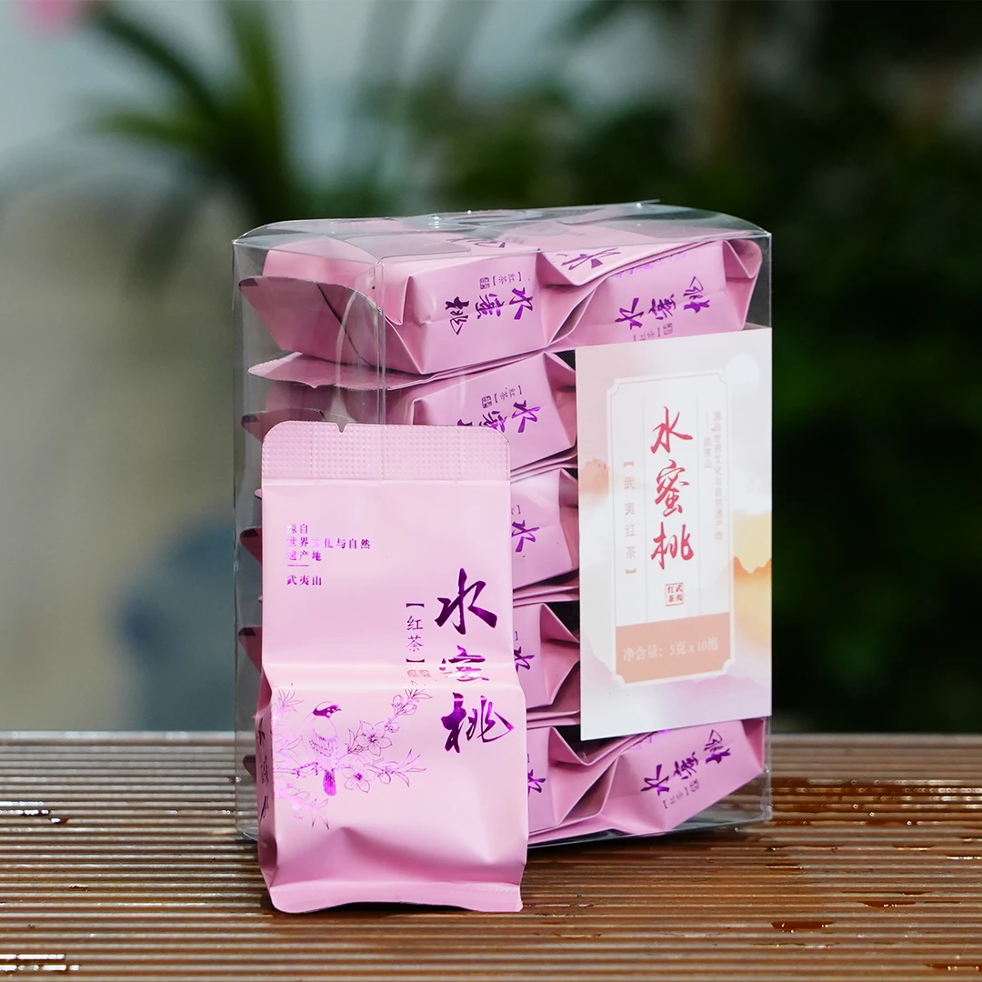 [吃茶老铁严选] 水蜜桃红茶 武夷红茶 花果香甜润水蜜桃味 H1