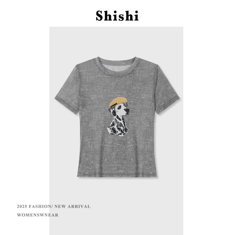 【SW】宽松套头短袖衣女新款时尚百搭夏季上衣YS-0290