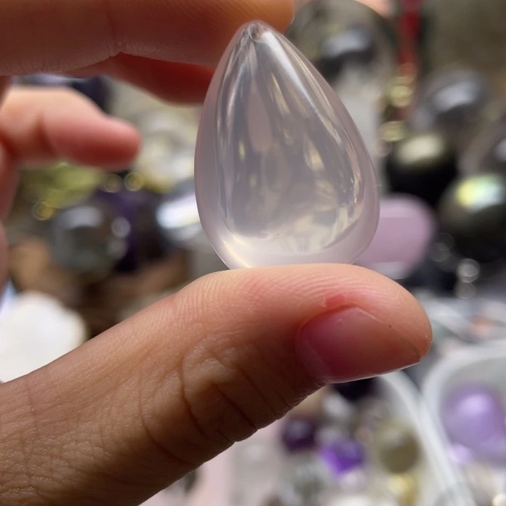 水晶未镶嵌珠宝半成品