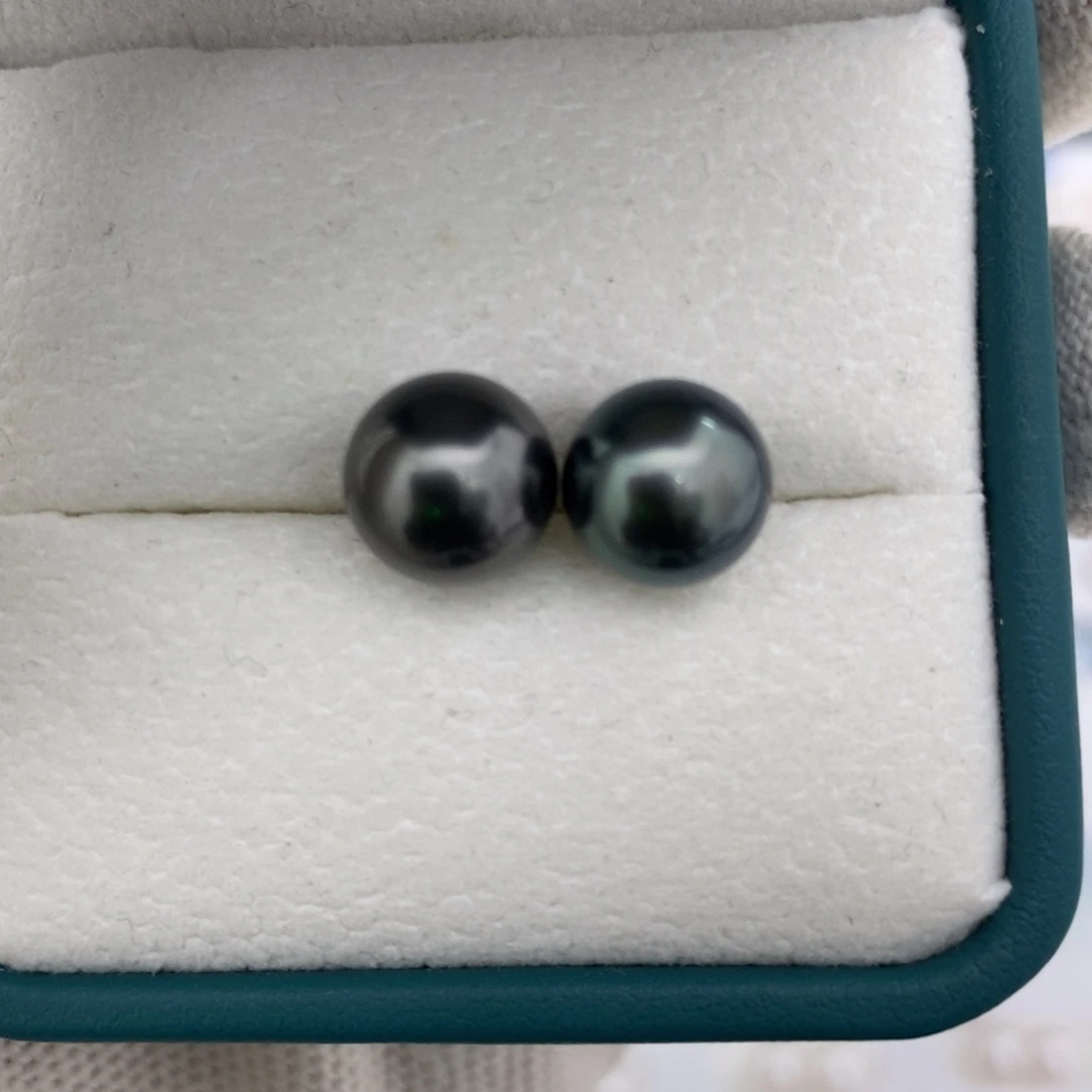 海水珍珠大溪地对珠9-10mm未镶嵌