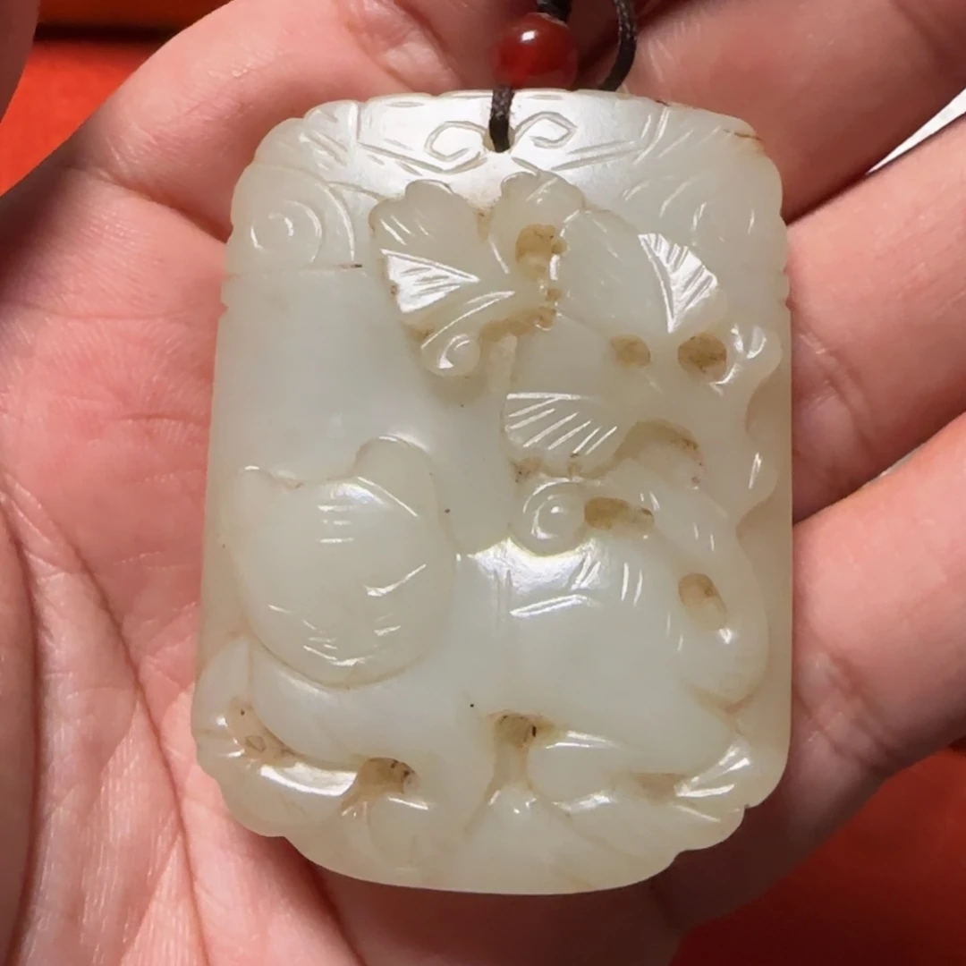 古***玩和田玉未镶嵌把件