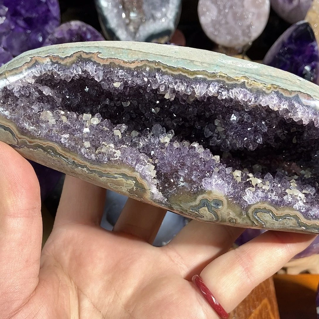 紫晶大型摆件（非配饰）未镶嵌