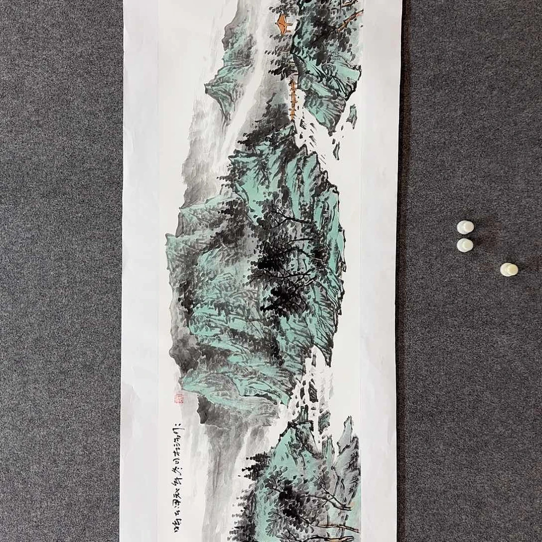 国画杜浩老师手绘作品