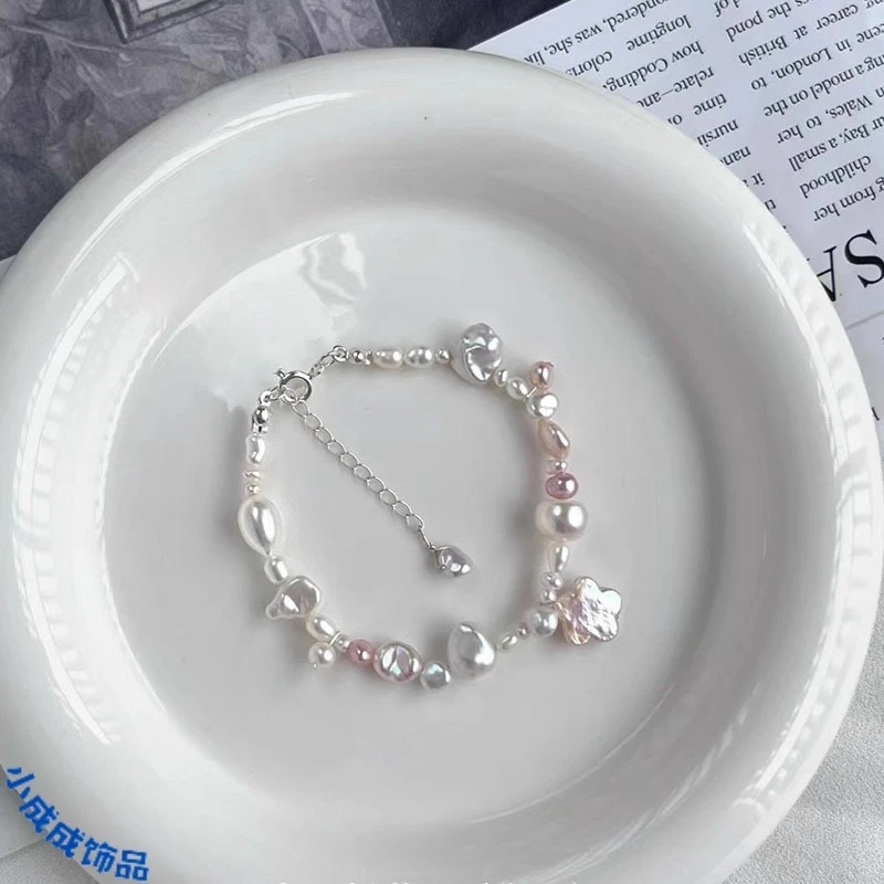 铜合金项链 简约风不规则星星锁骨链设计感高级感女时来运转项链