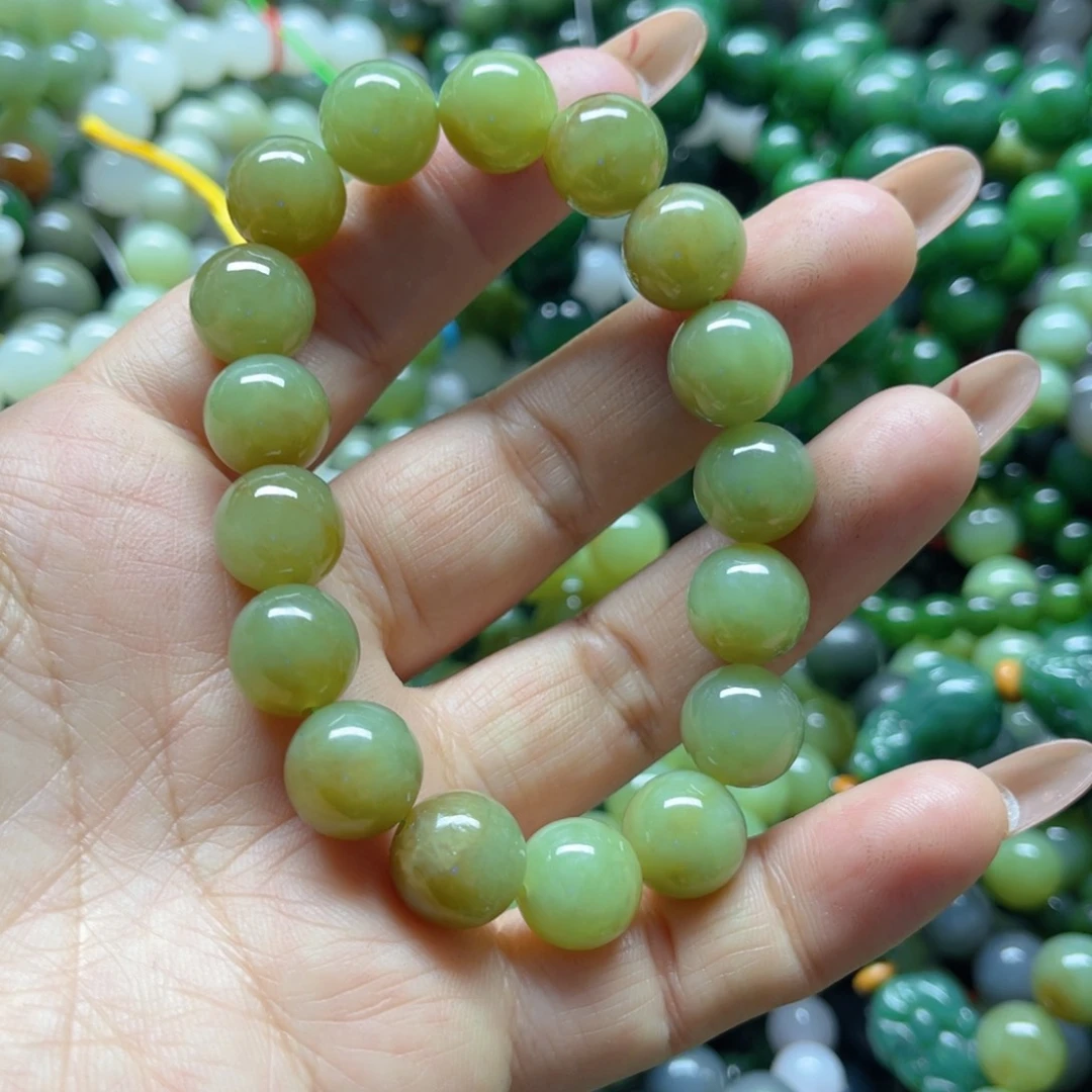 和田玉手链未镶嵌