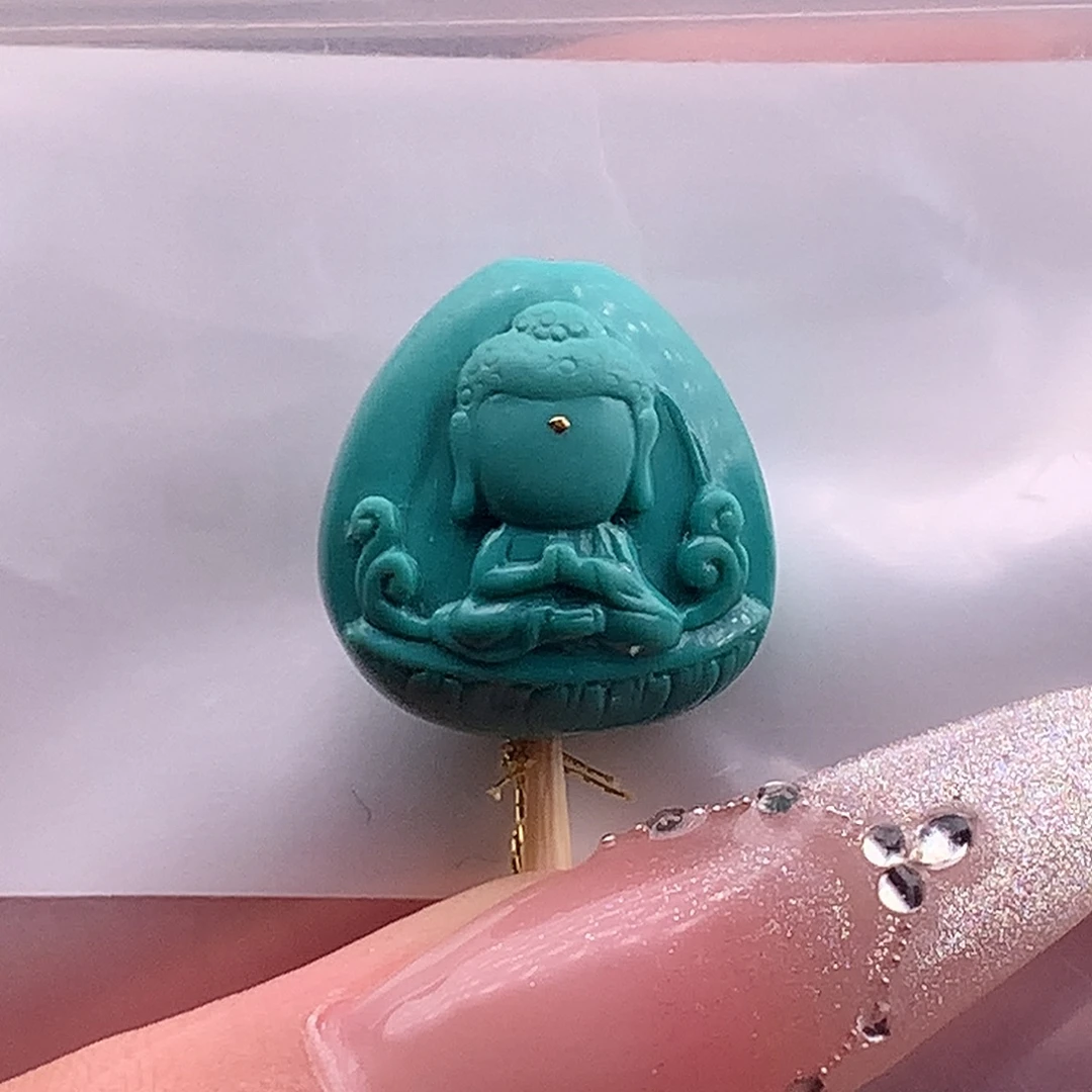 绿松石未镶嵌珠宝奇石15.4✖️16.3