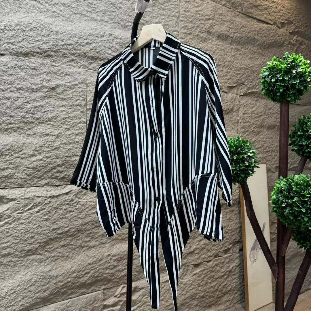 10994新款春夏休闲宽松减龄显瘦长袖衬衫