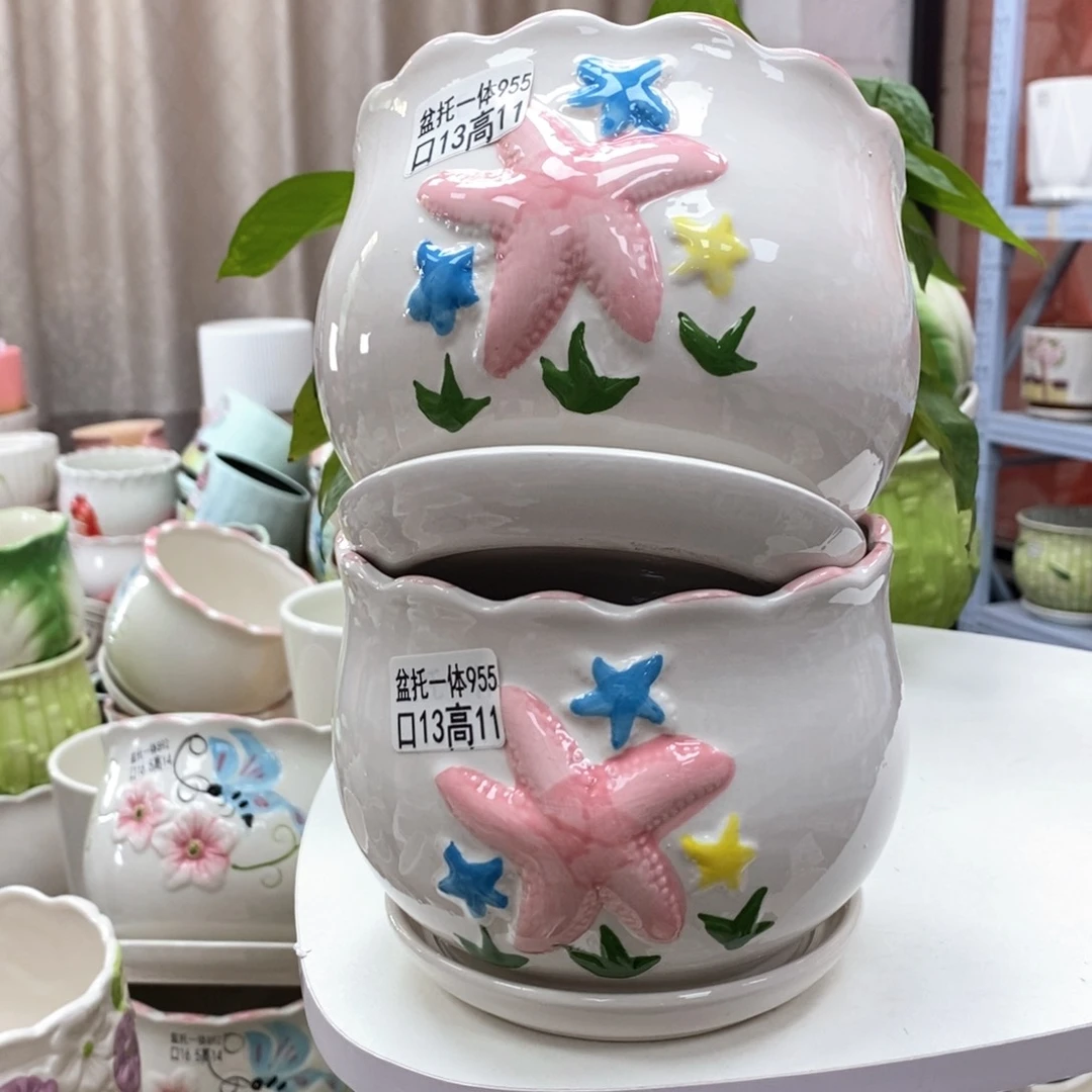 @陶瓷花盆@@5955