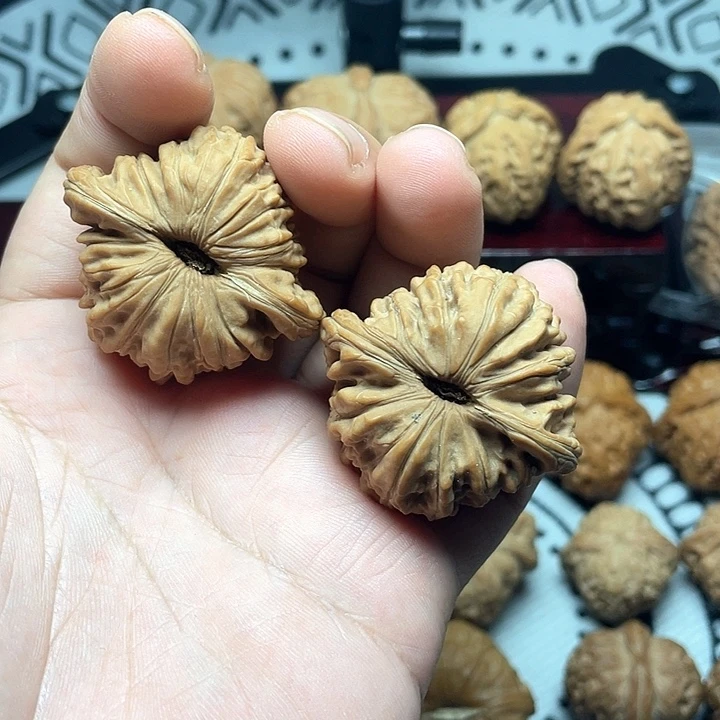 把件文玩核桃42全品四座楼矮壮老型