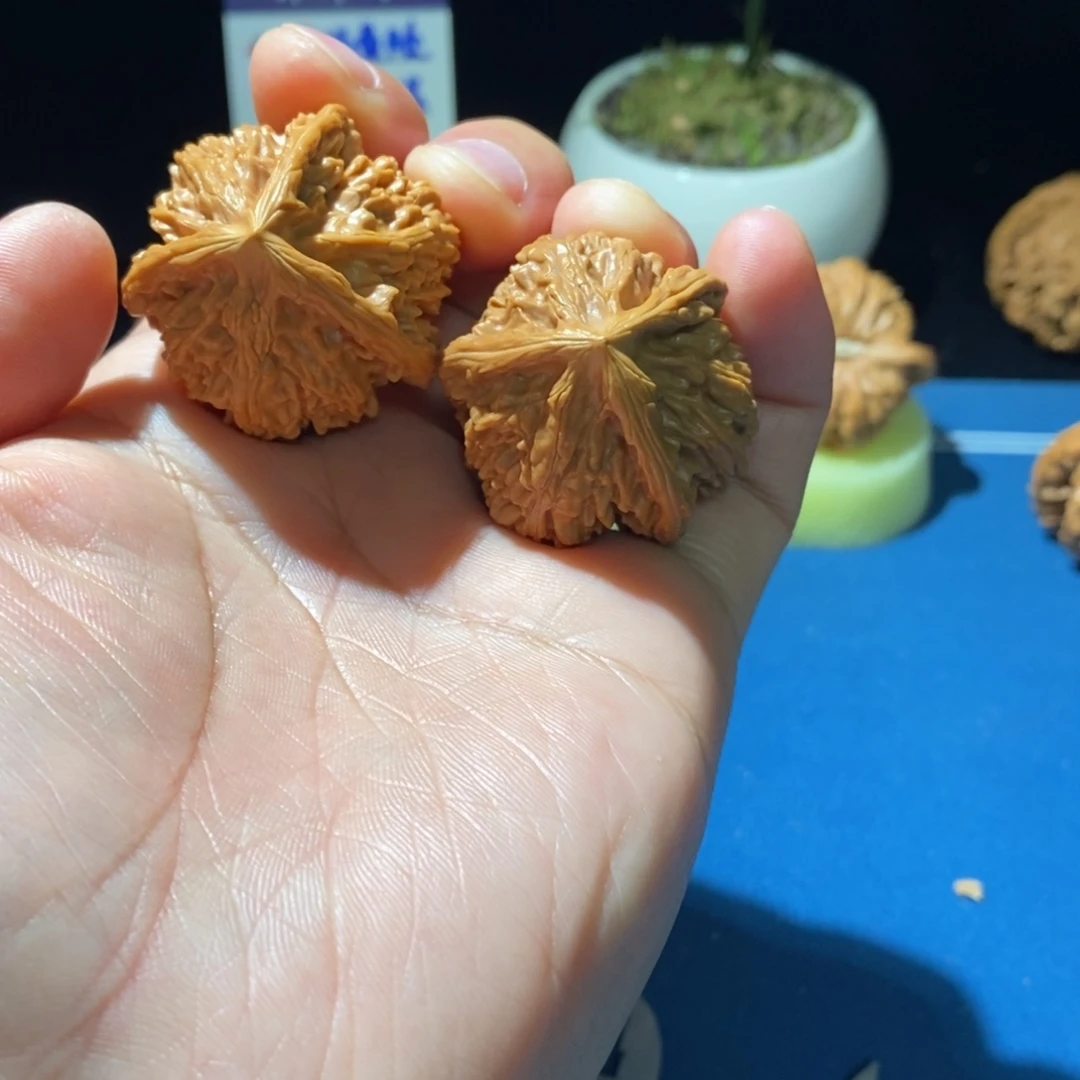 吊坠文玩核桃文山三棱