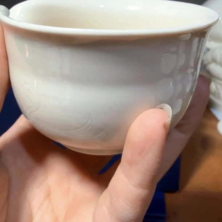 x****i定窑纯手工仿古公道杯新年福利