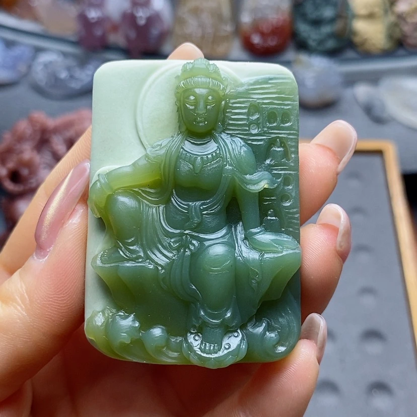 【闪购商品】未镶嵌定制石英质玉吊坠?***》