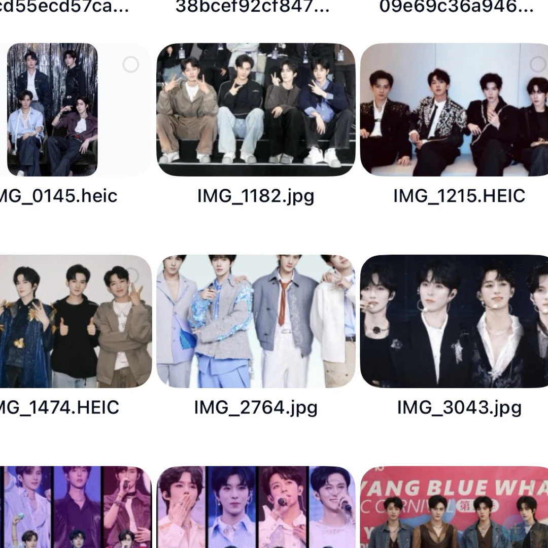 垂涎四人合照（隐藏大礼包）120张不重复！