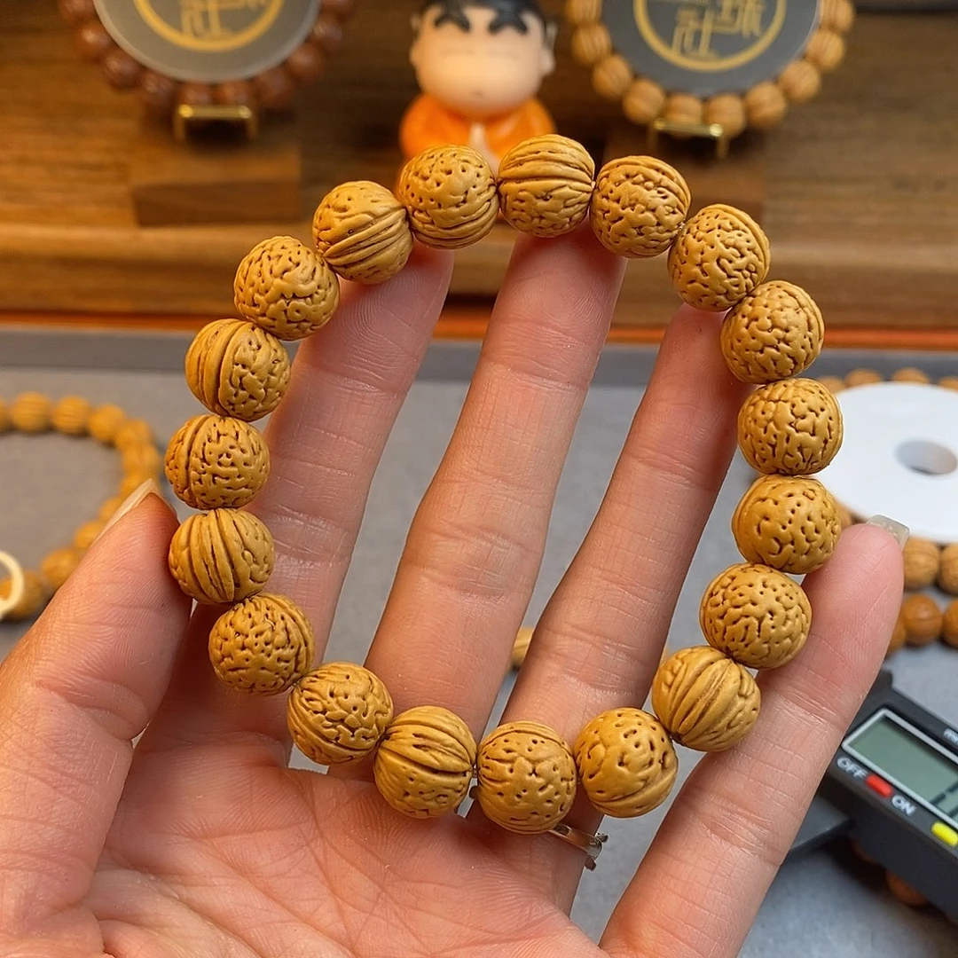 桃核手串荔枝13 （尺寸误差0.5之间）