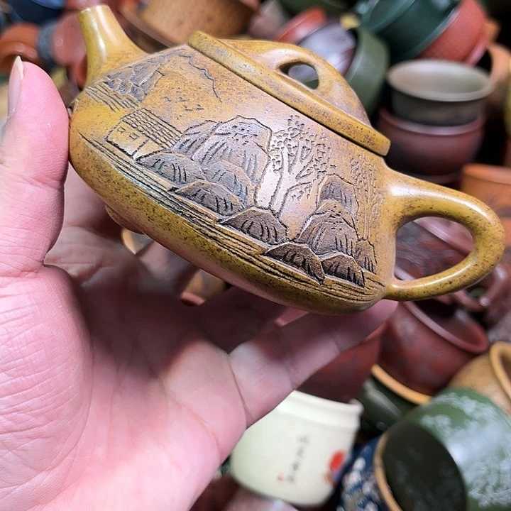 紫砂茶杯全手工紫砂主人杯