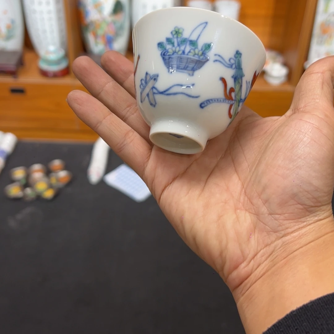 苏***克瓷片瓷器摆件、茶室雅器