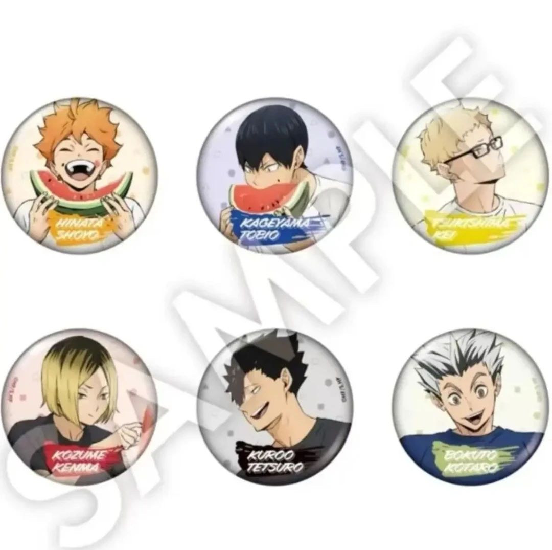 排球少年 旧秋冬闪/吃西瓜徽章 未成年禁止下单