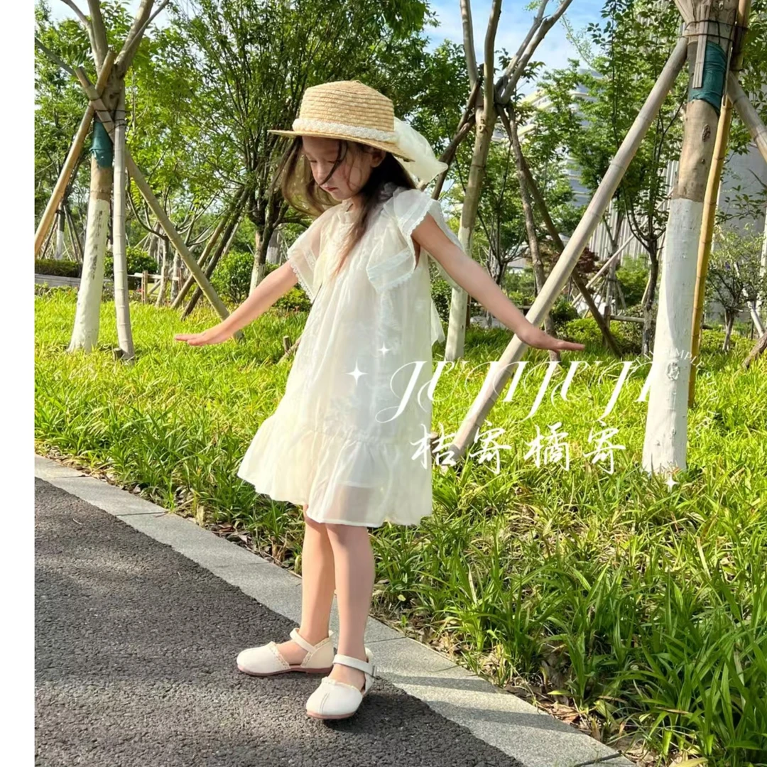 桔寄橘寄juji•25夏款上新【玛德琳之吻】连衣裙夏季女童公主裙X8670