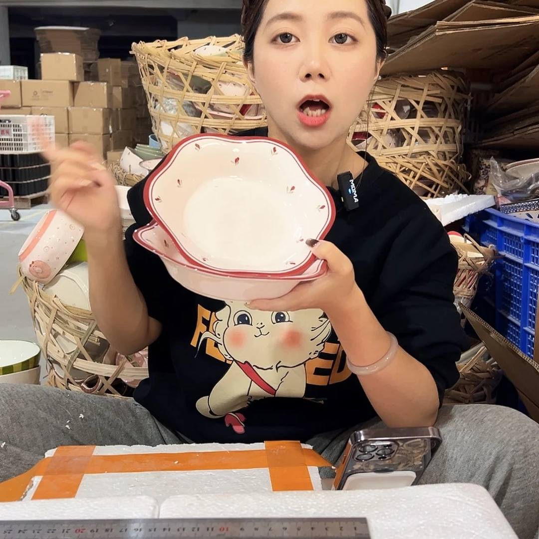 潮州陶瓷工厂微瑕8寸