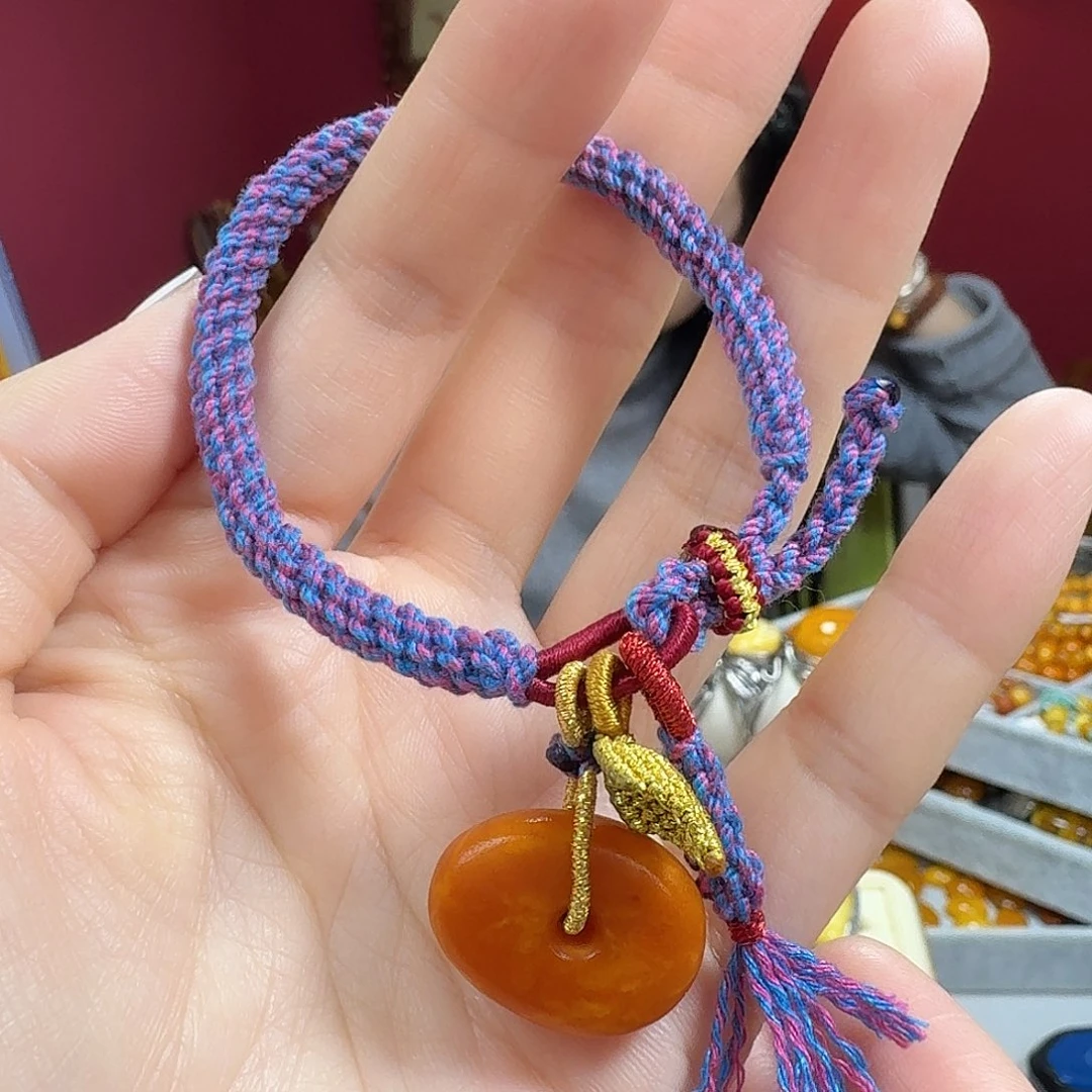 蜜蜡未镶嵌手链手绳