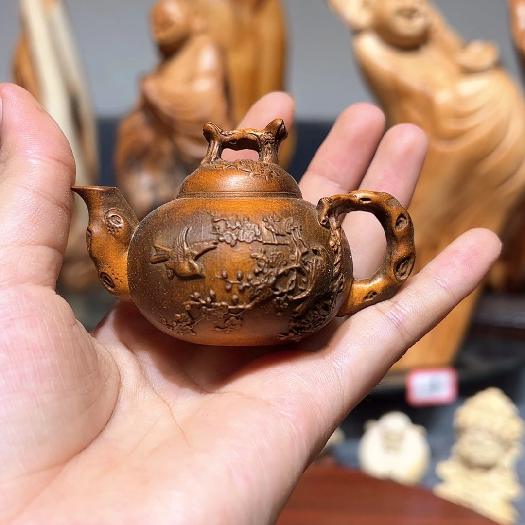 柏木小叶黄杨摆件