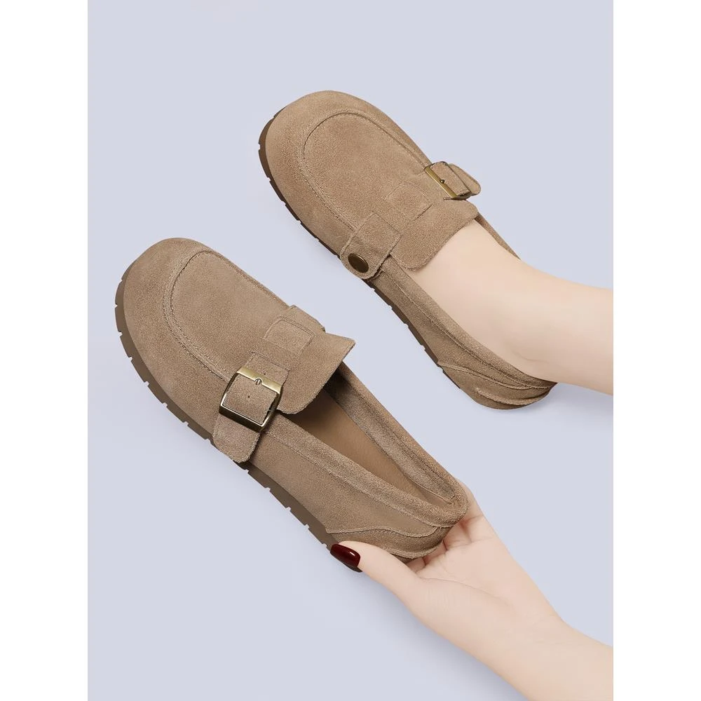 【JTG&SHOES 官方正品】2025新款秋季勃肯鞋女舒适软木懒人休闲鞋
