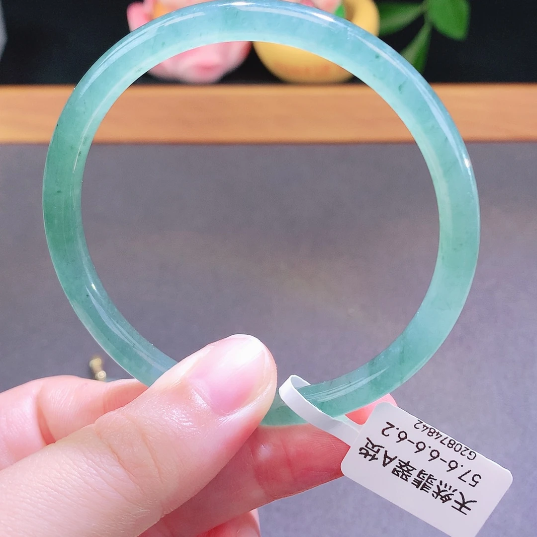 翡翠未镶嵌手镯天然翡翠