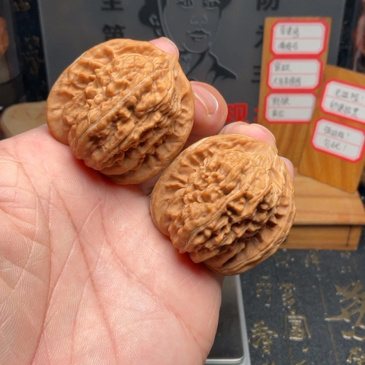 吊坠文玩核桃四座楼41全品高桩