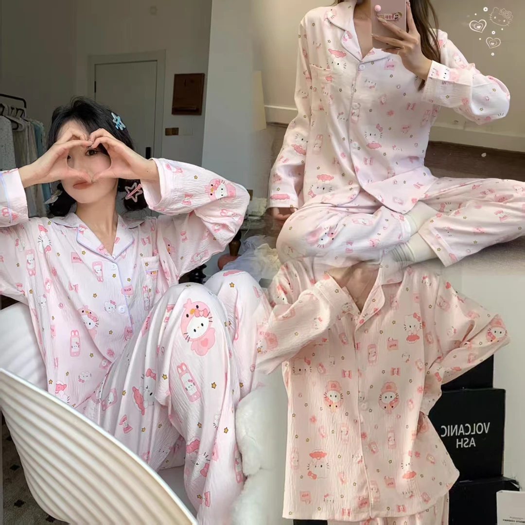 紫哥云朵棉甜美小清新家居服#1502
