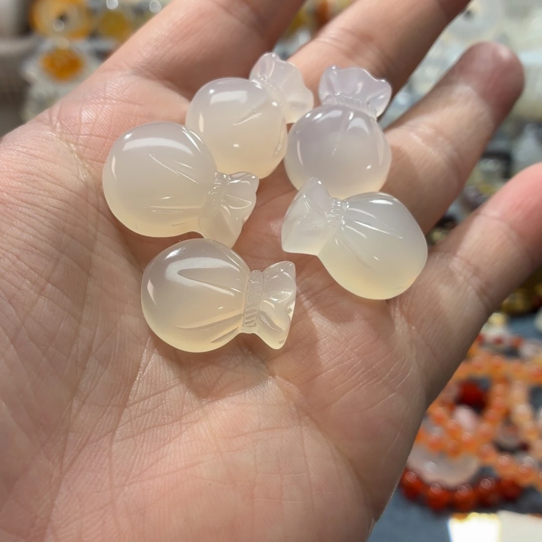 玛瑙/玉髓未镶嵌吊坠(不含链)