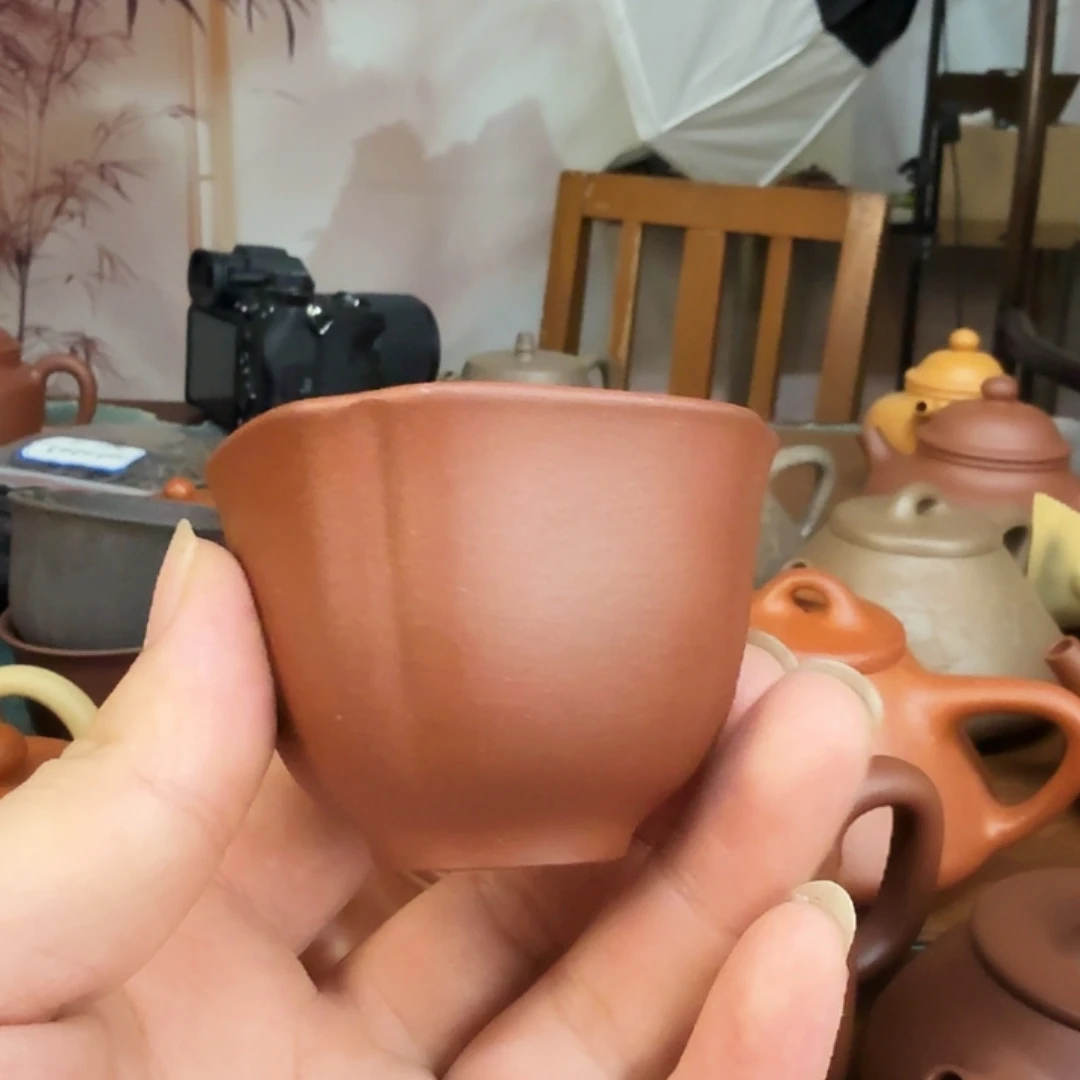 紫砂茶壶健健康康快快乐乐