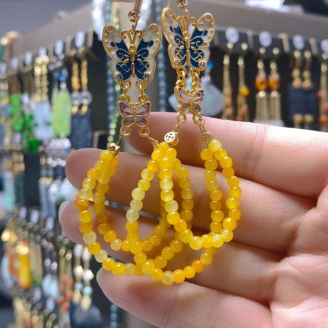 未镶嵌翡翠耳饰翡翠