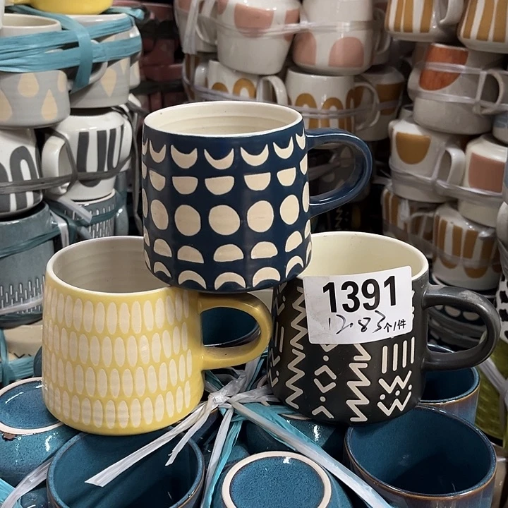 搪瓷微瑕外贸陶瓷餐具套装1391