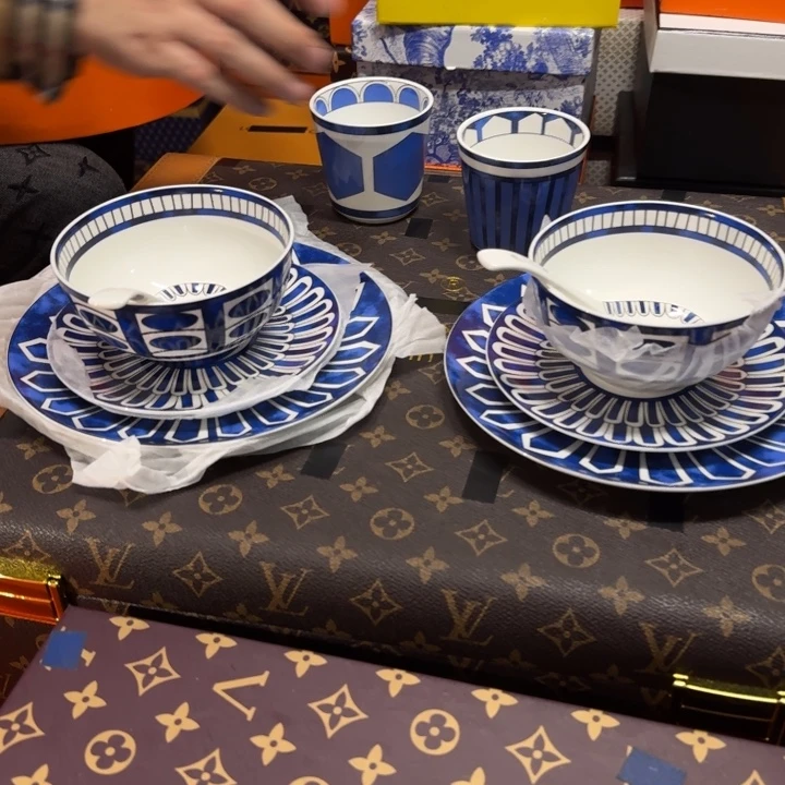 欧美陶瓷餐具摆件137