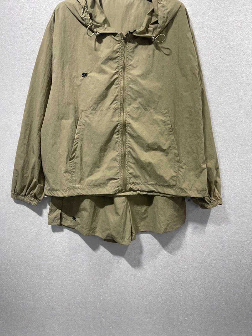 1631【傅大仙定制】纯色连帽运动休闲运动风时尚套装短裤