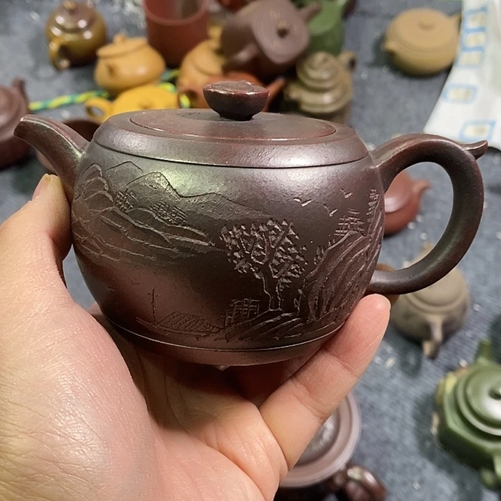 茶壶紫砂微瑕微瑕