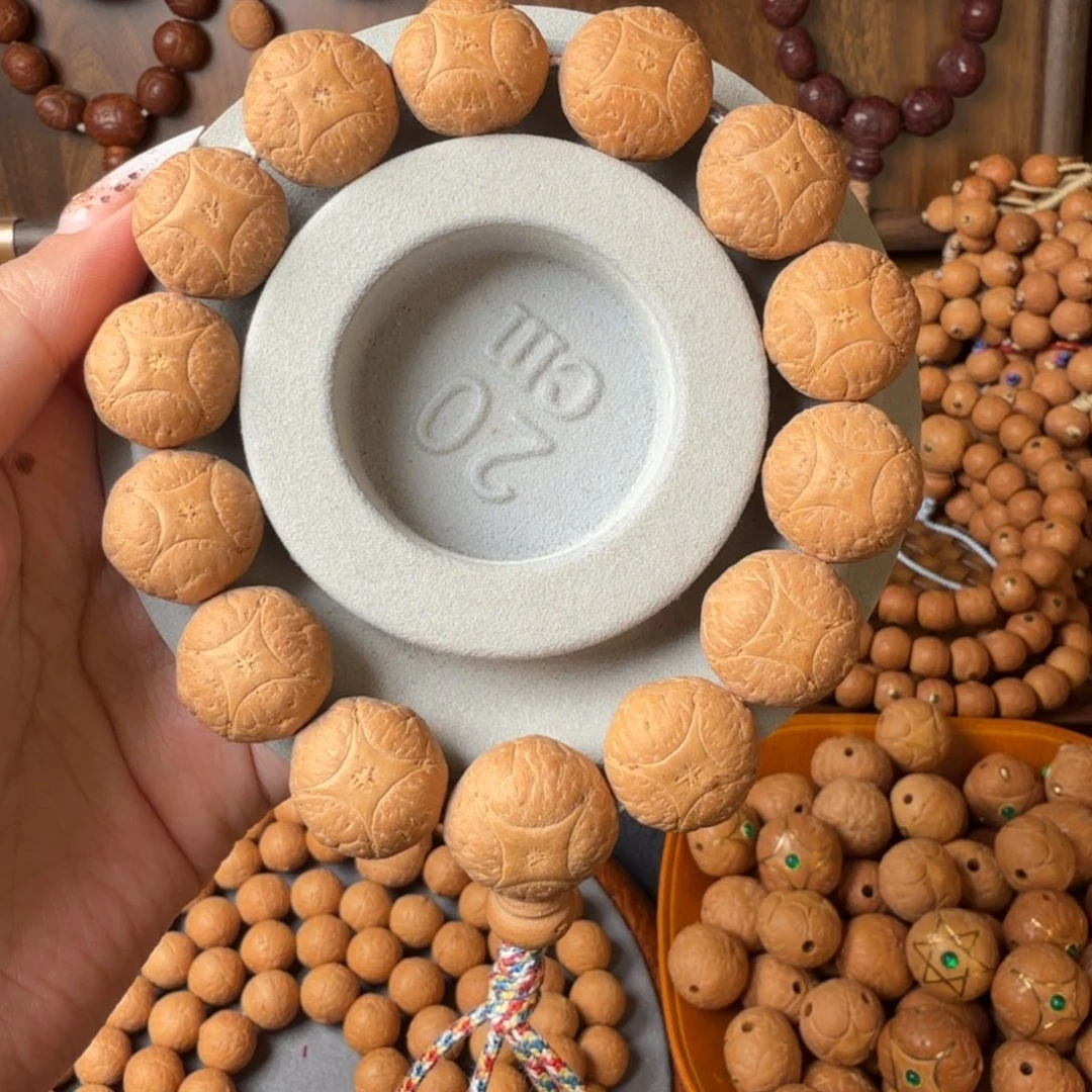 凤眼菩提把件18mm/同树麒麟眼手串