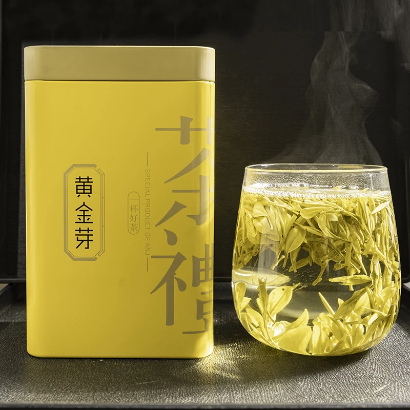 【高山头采黄金叶】2024年安吉直发新茶珍稀白茶高端黄金叶茶叶礼盒
