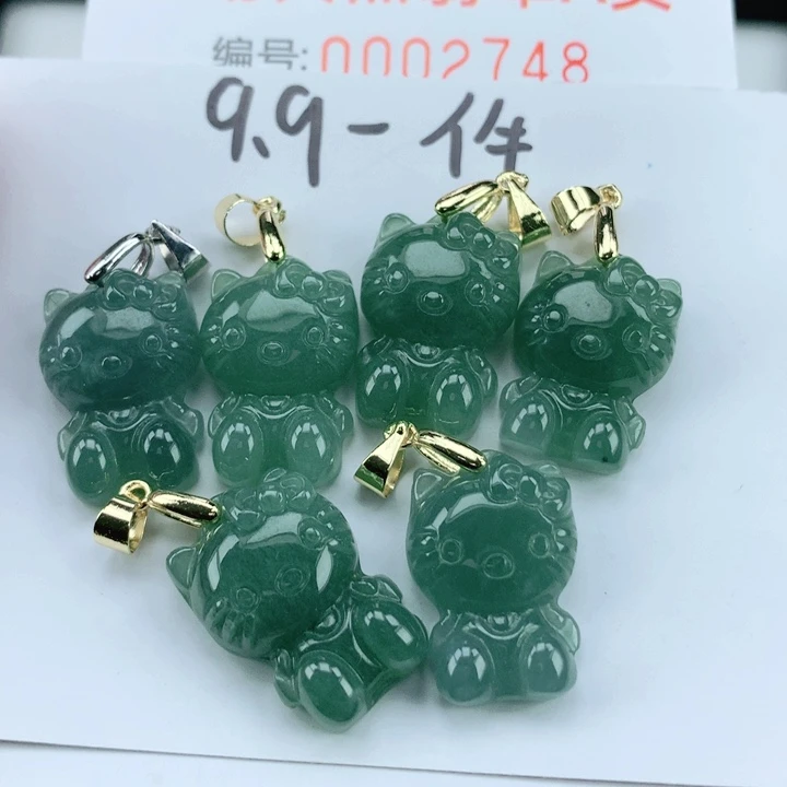 翡翠挂件未镶嵌多样性发其1