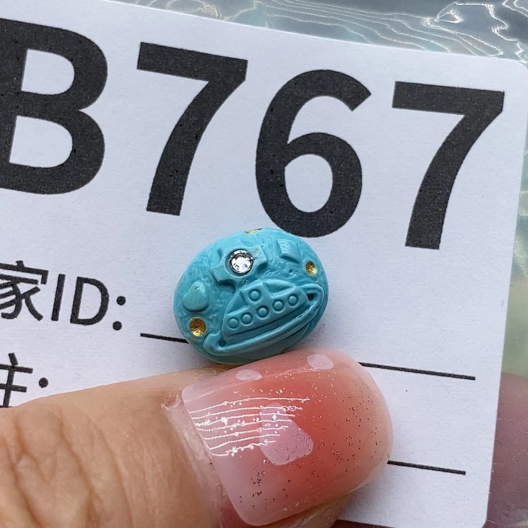 绿松石配饰未镶嵌