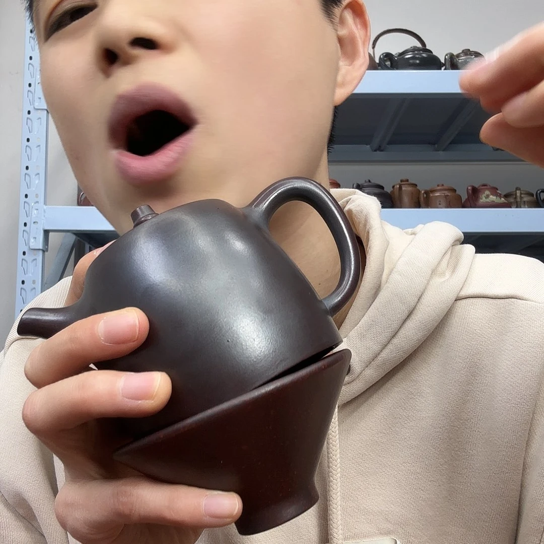 紫砂茶壶民间手艺人全手工制作