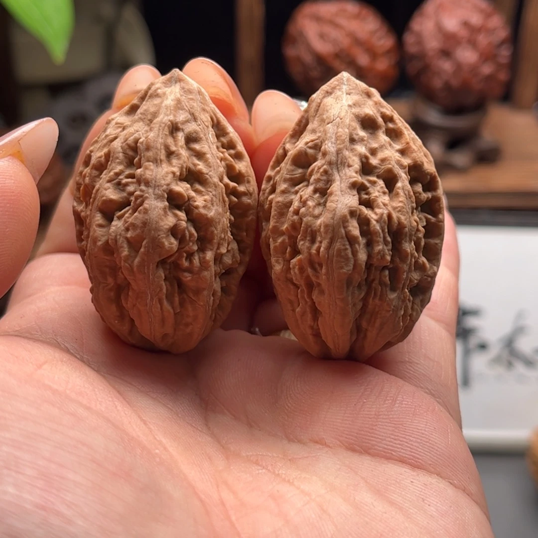 文玩核桃把件关东木子家楸大胖28